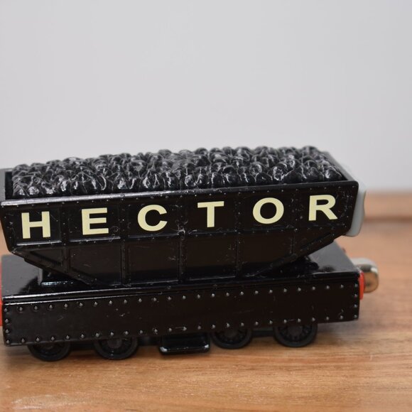 HECTOR Coal Hopper Thomas & Friends Diecast Take N Play Along Train Tank Engine - Picture 5 of 7